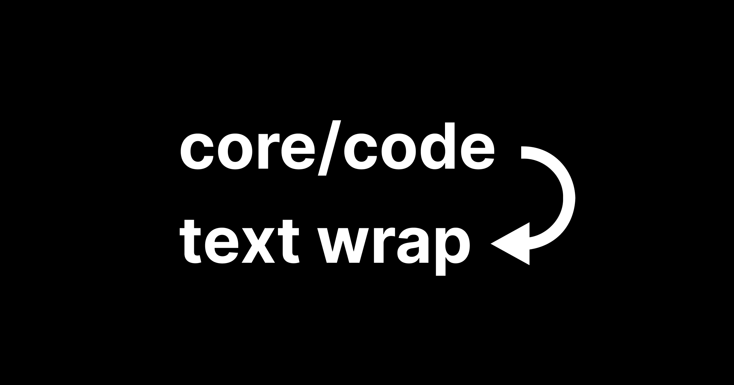 Create a WordPress code block style that wraps text